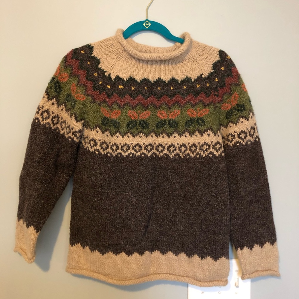 Mockneck sweater